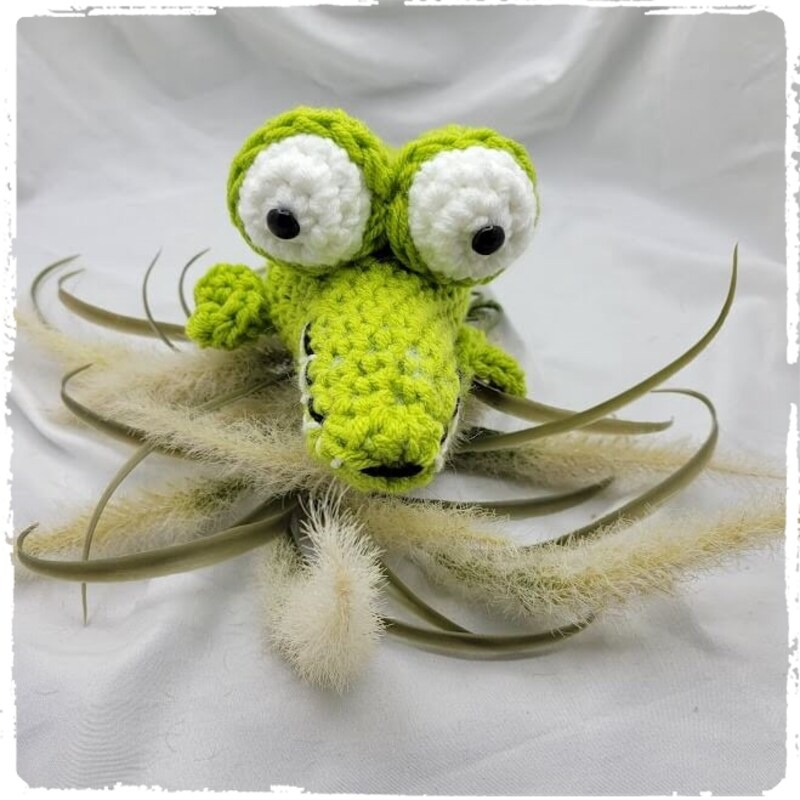 Alligator Crochet Stuffed Animal - Toy